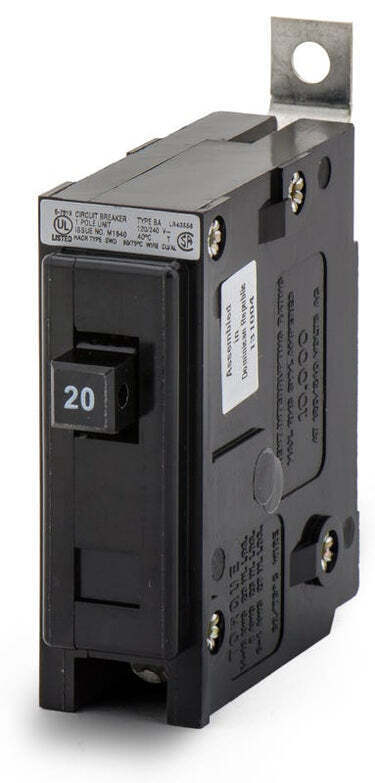 BAB1020 EATON 1 POLE 20A CIRCUIT BREAKER Same day Shipping!