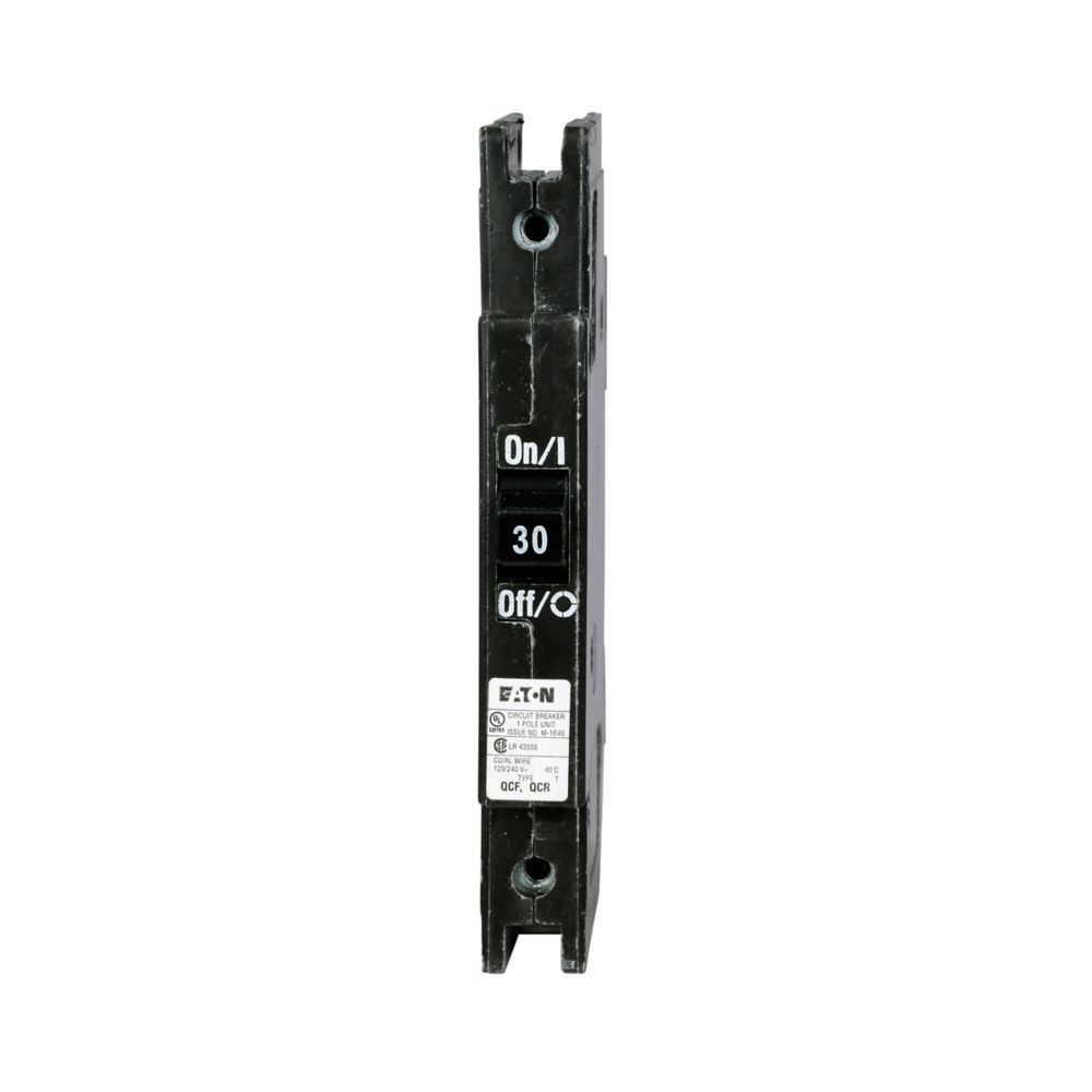 QCF1030 CUTLER HAMMER 1 POLE 30A 120vac CIRCUIT BREAKER